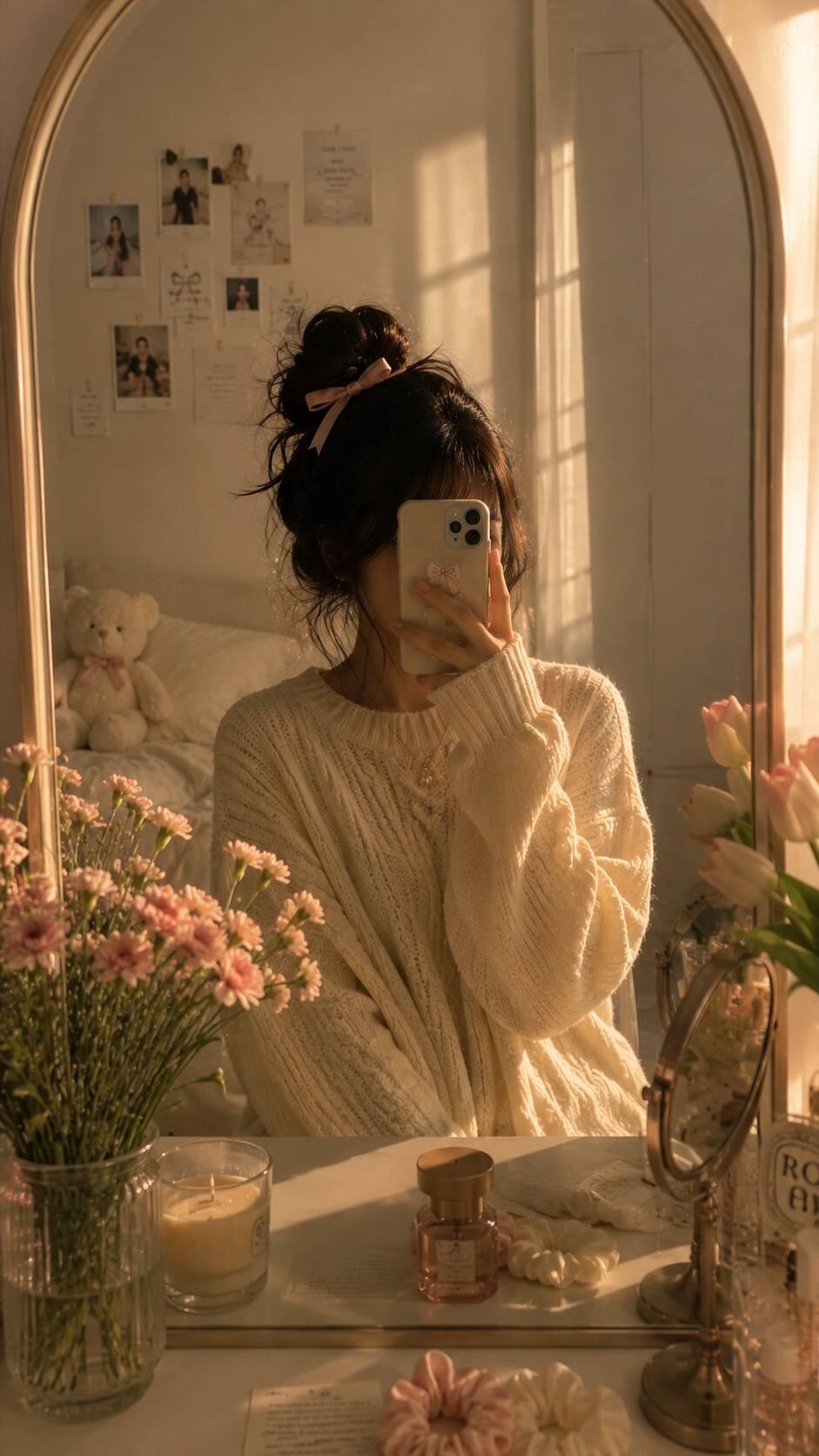 Aesthetic pfp Profile Picture with Soft Light and Comfortable Style