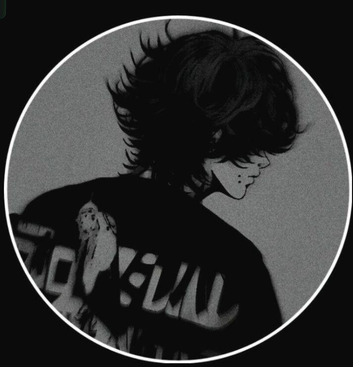 Anime Boy with Disheveled Hair pfp Profile Picture