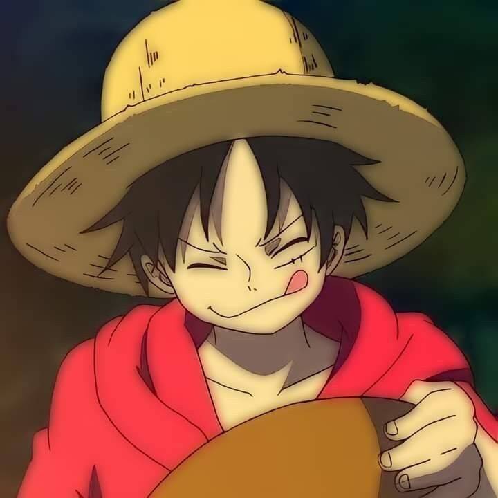 Anime Boy pfp Profile Picture with Straw Hat