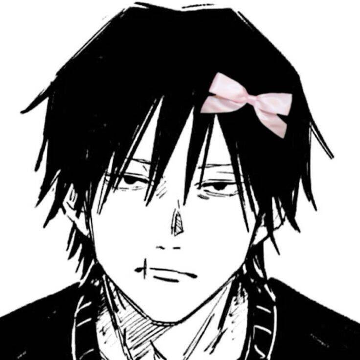 Character with Pink Bow pfp Profile Picture