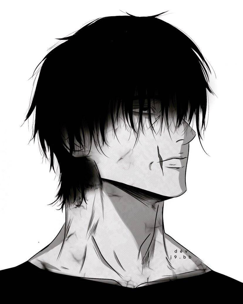 Anime Character Boy​ pfp Profile Picture with Black Hair