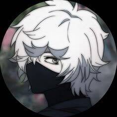 Anime Boy​ with White Hair pfp Profile Picture
