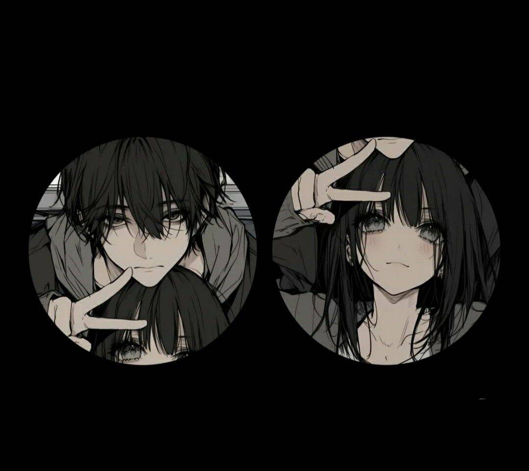 Anime Style pfp Profile Picture for Matching Couple