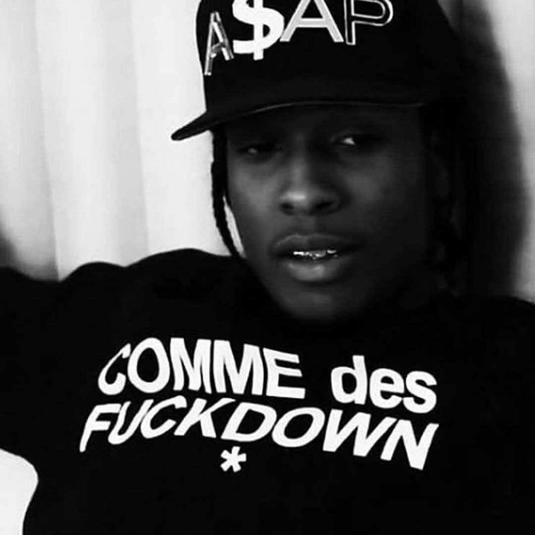 Black pfp Profile Picture of Asap Rocky Relaxing