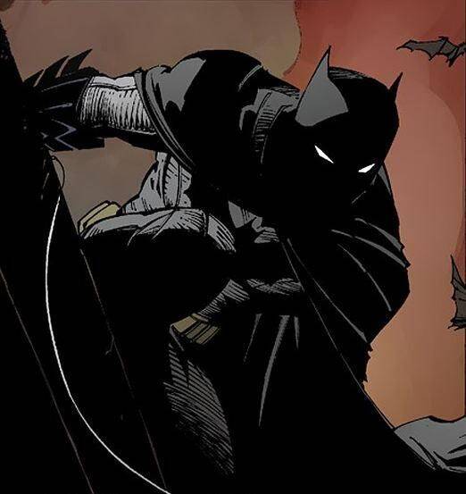 Batman pfp Profile Picture in Dark Action