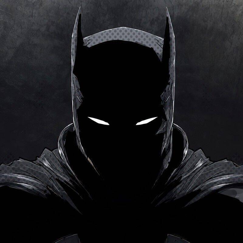 Batman pfp Profile Picture in Mysterious Silhouette