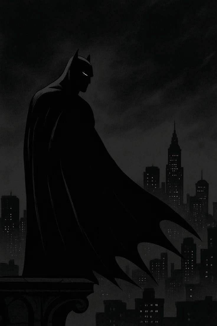 Batman pfp Profile Picture Watching the City