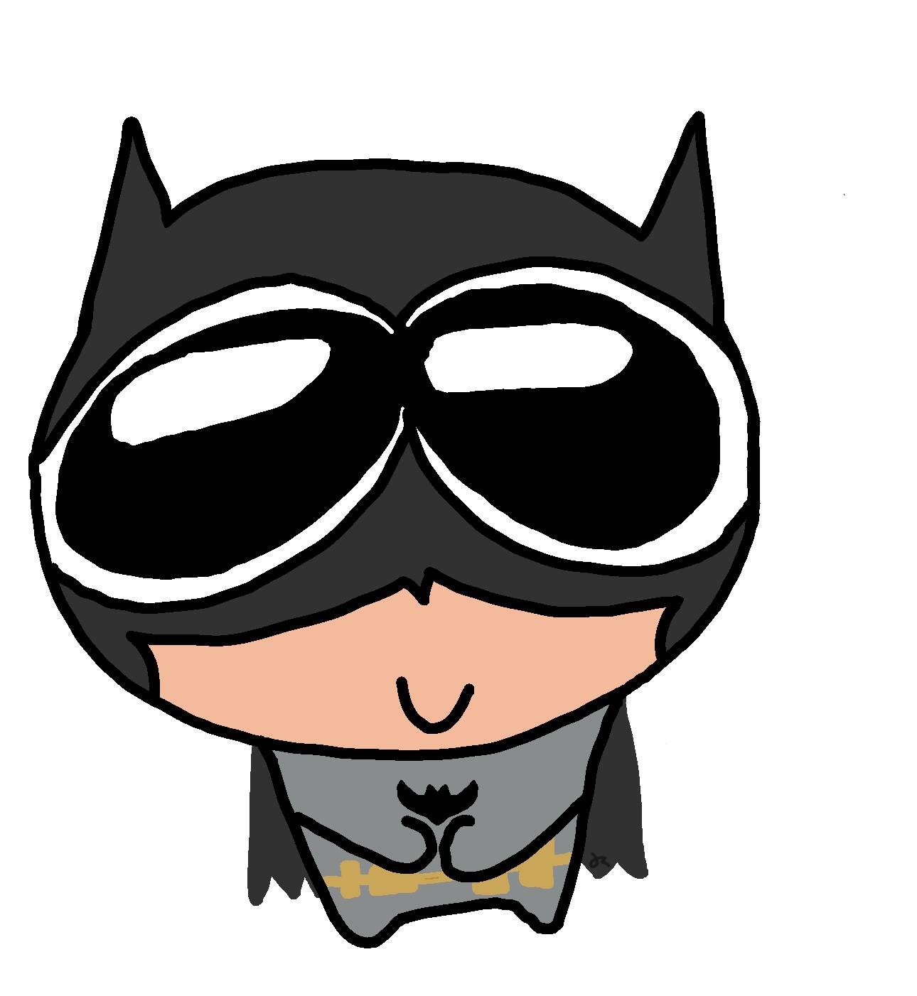 Batman pfp Profile Picture Cute Drawing Style