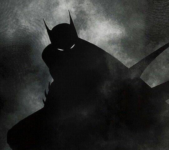 Batman in Mysterious Silhouette pfp Profile Picture