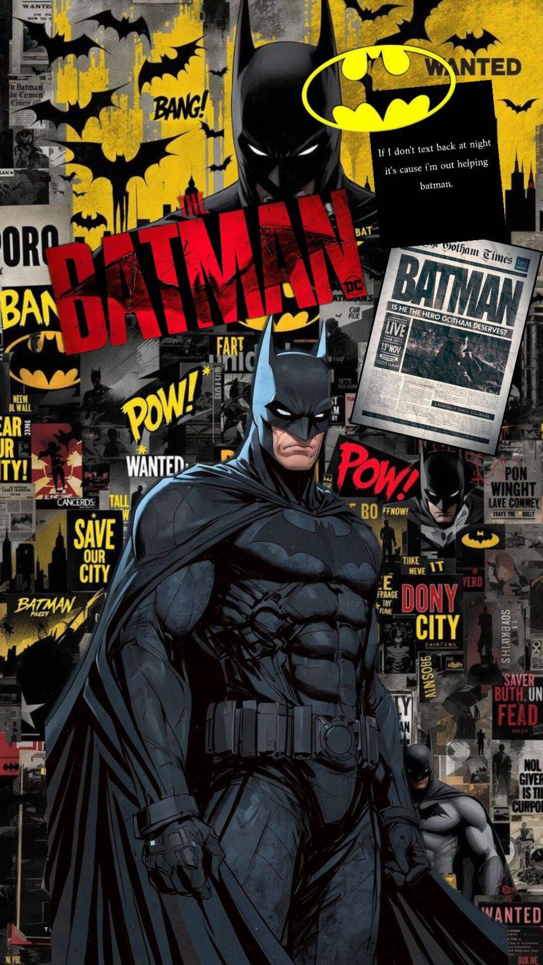 Batman in Comic Style pfp Profile Picture