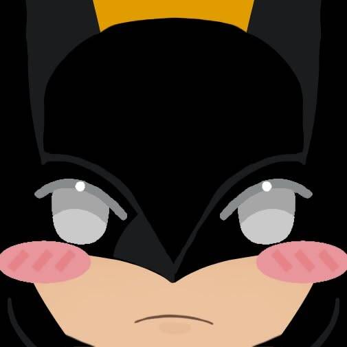 Cute Batman with Childlike Face pfp Profile Picture