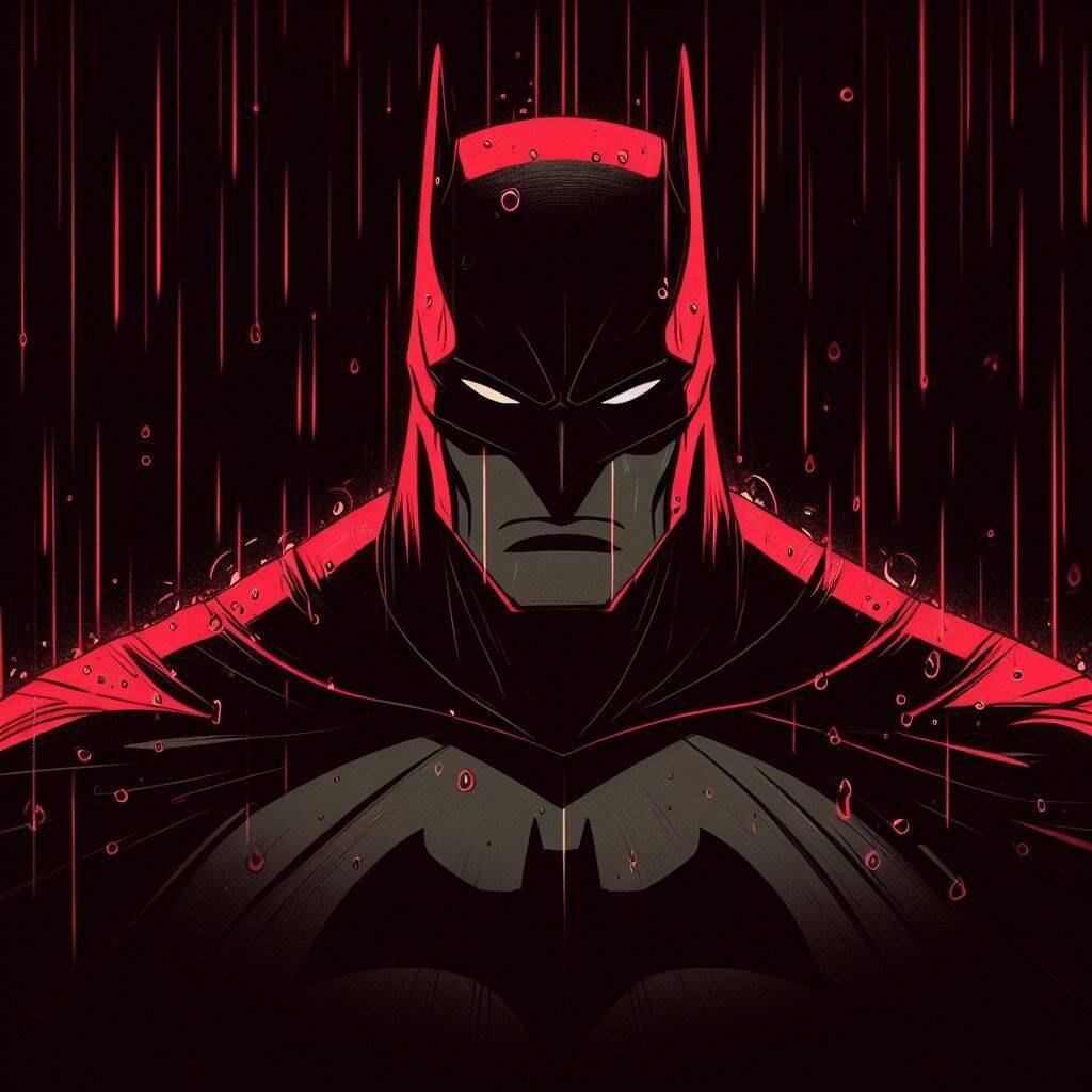 Batman in Dark Style pfp Profile Picture