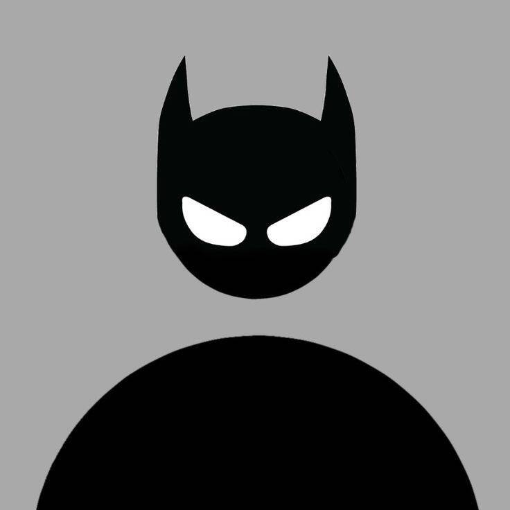 Minimalist Batman pfp Profile Picture