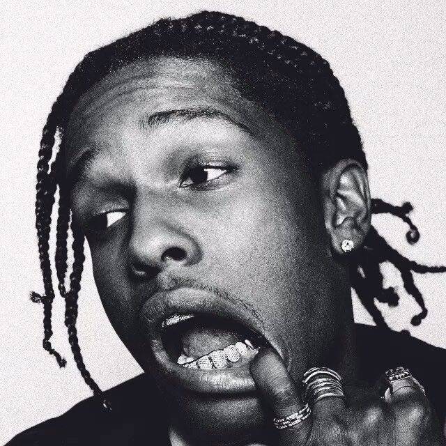 Black Profile Picture of Asap Rocky Smiling