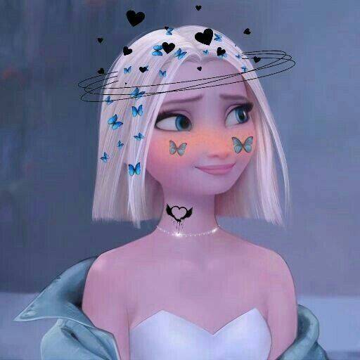 Butterflies and Hearts pfp Profile Picture for Instagram Girl​