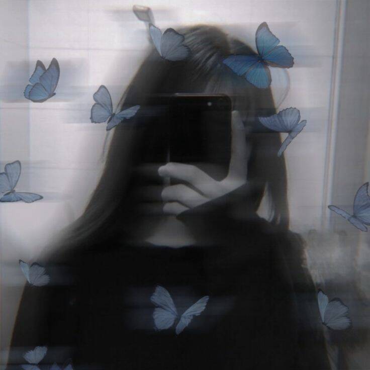 Butterflies pfp Profile Picture for Instagram Girl​