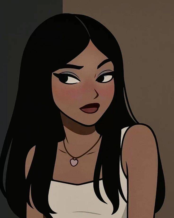 Cartoon Style pfp Profile Picture for Whatsapp Girl​