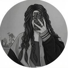 Braided Hair and Casual Style pfp Profile Picture