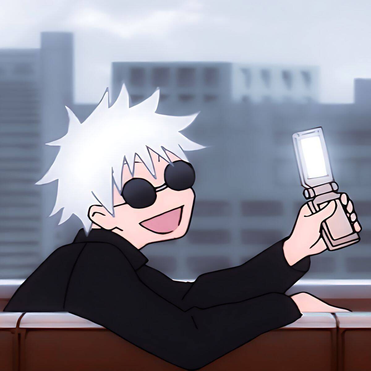 Cool Character with Glasses pfp Profile Picture