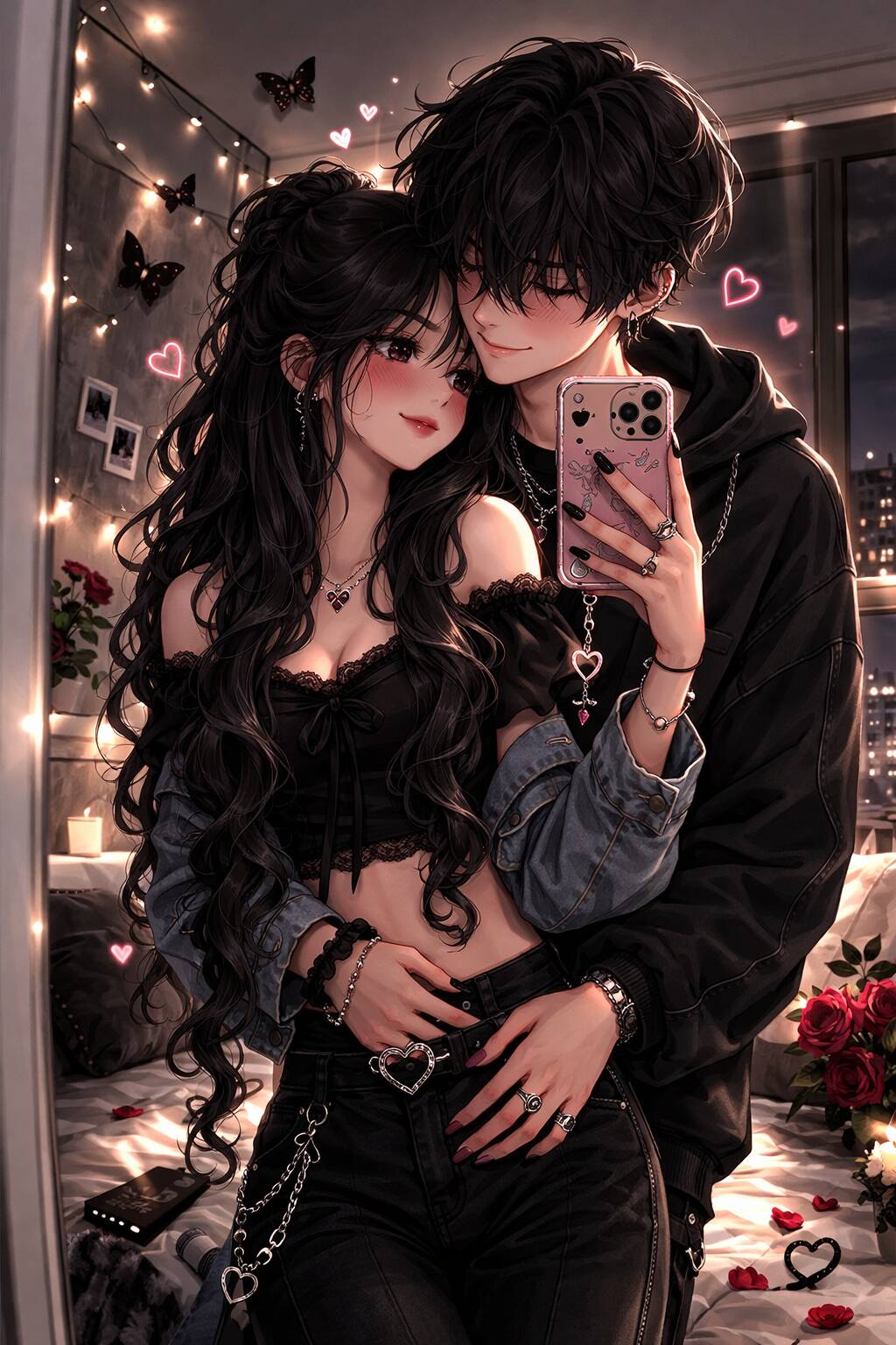 Romantic Style Matching Couple pfp Profile Picture