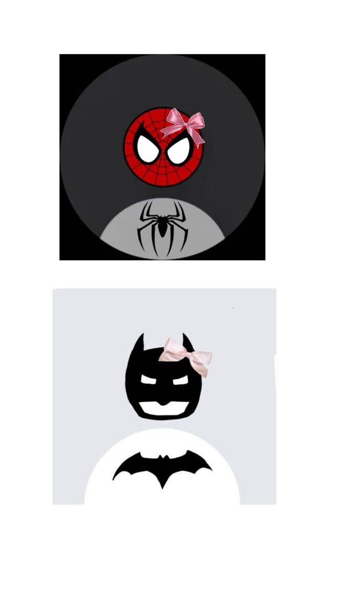Spider-Man and Batman Matching Couple pfp Profile Picture
