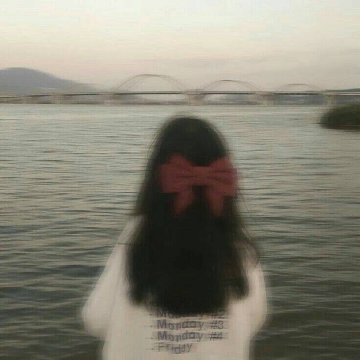 Beautiful and Cute Pfp Profile Picture with Big Bow in Aesthetic Style