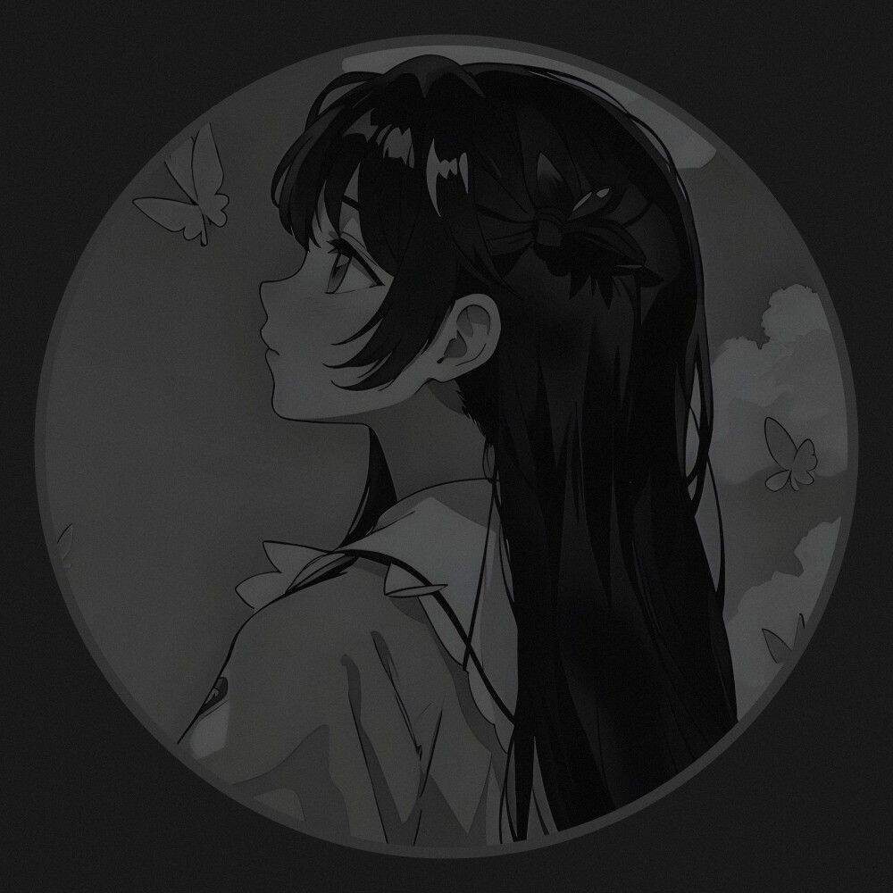 Cute and Adorable Anime Pfp Profile Picture with Butterflies