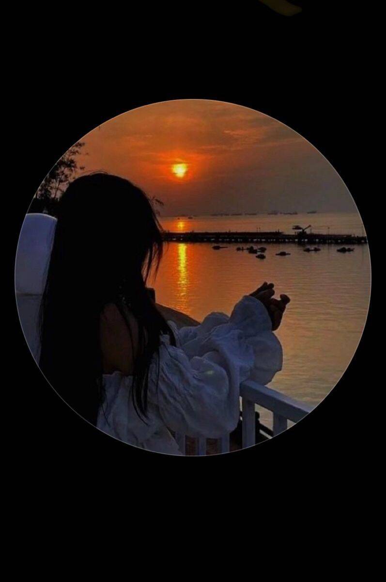 Beautiful and Cute Romantic Sunset Pfp Profile Picture