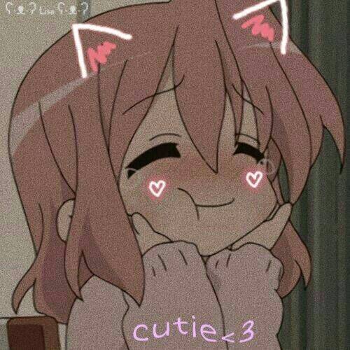 Cute Anime Girl with Ears pfp Profile Picture