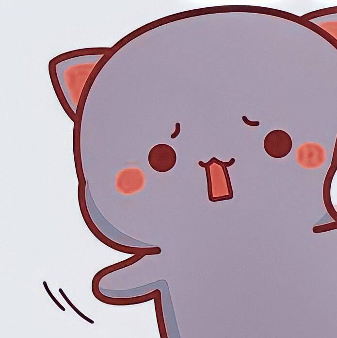 Cute Cat pfp Profile Picture for Matching Couple