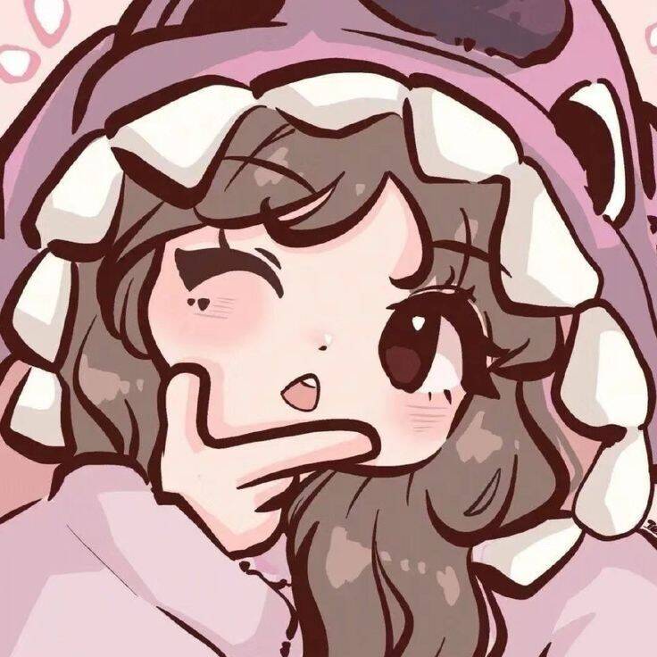 Cute Stylish Character with Hood pfp Profile Picture