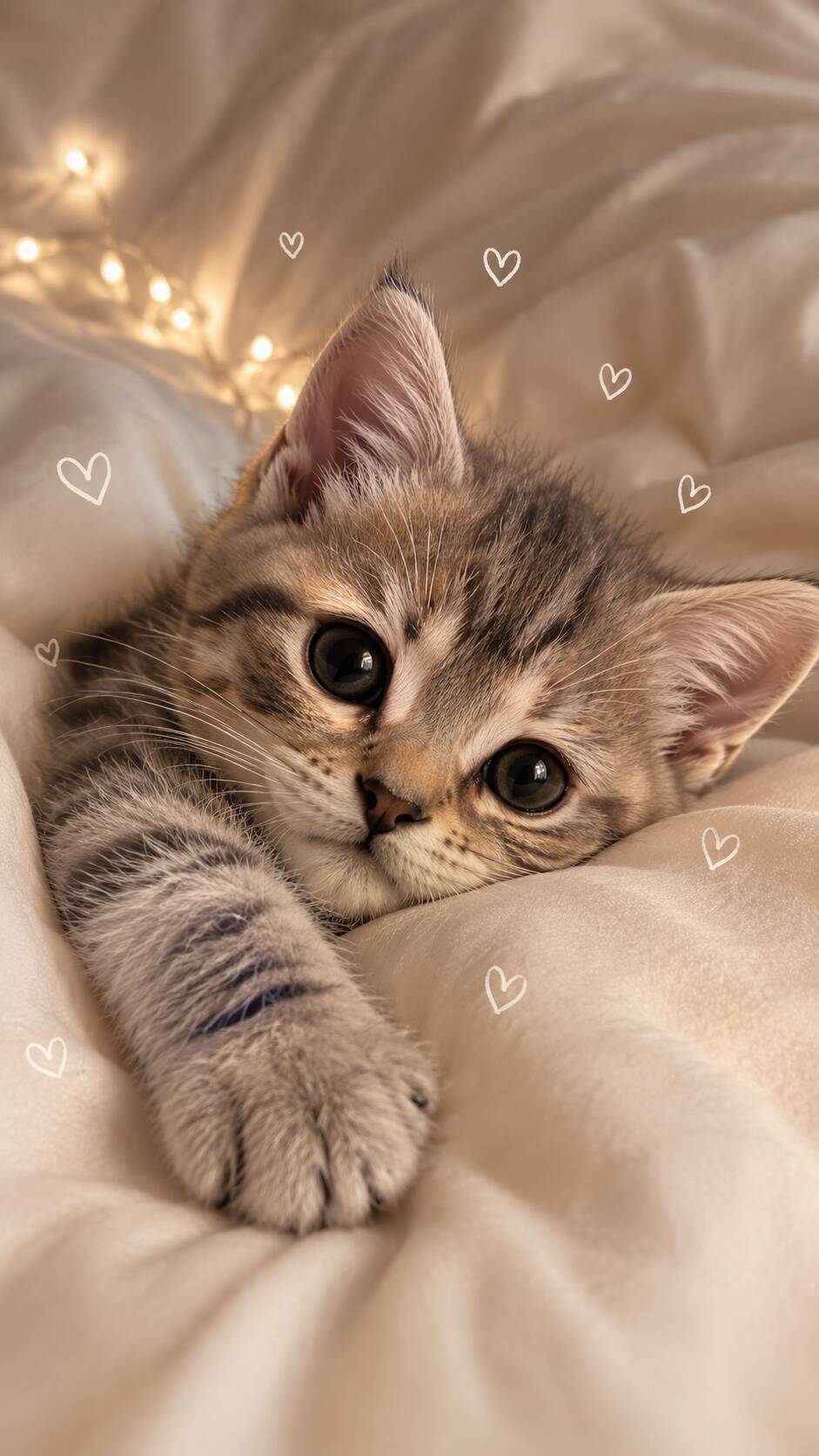 Cute Kitten pfp Profile Picture with Big Eyes