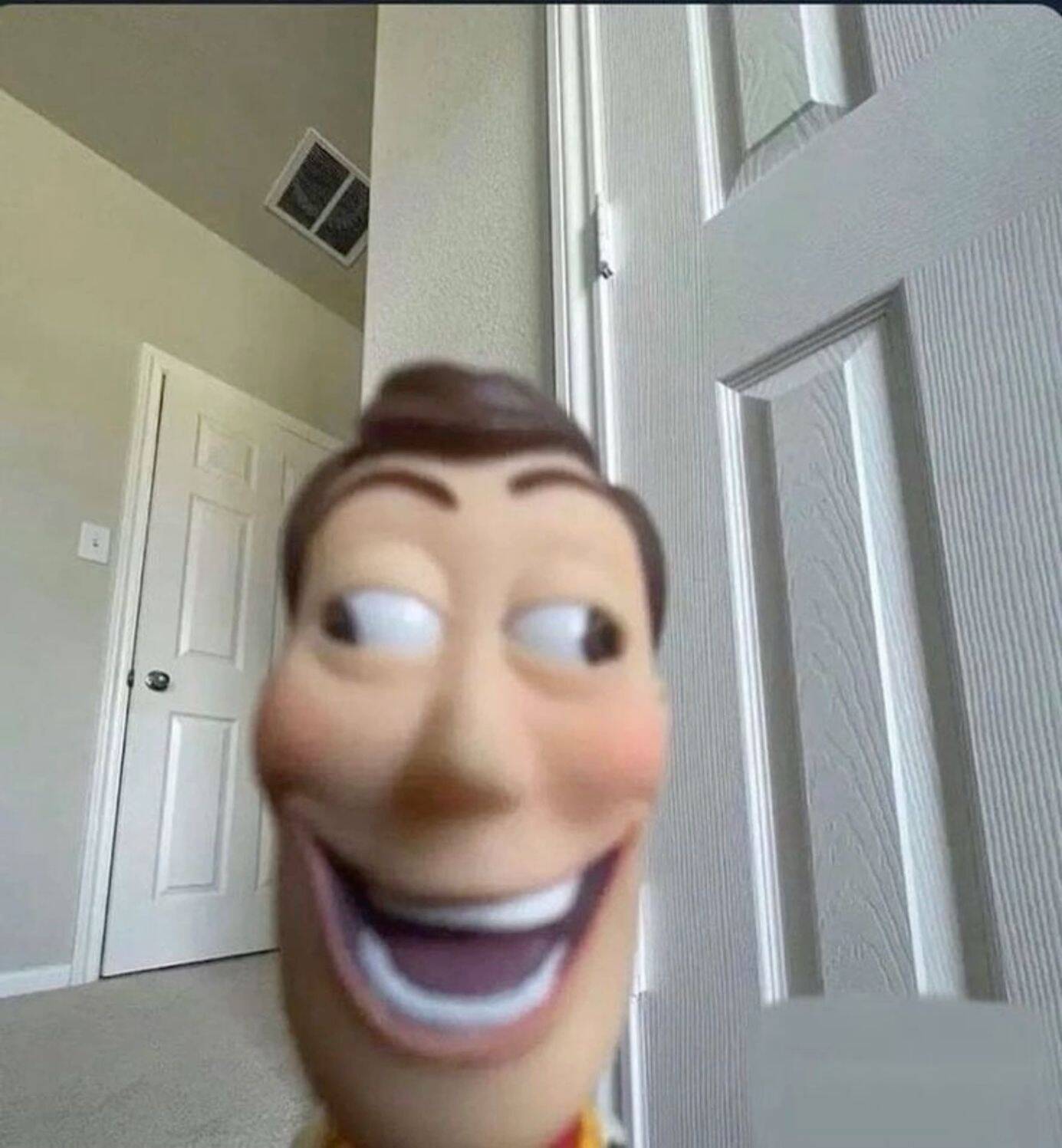 Funny pfp Profile Picture of Doll with Funny Smile