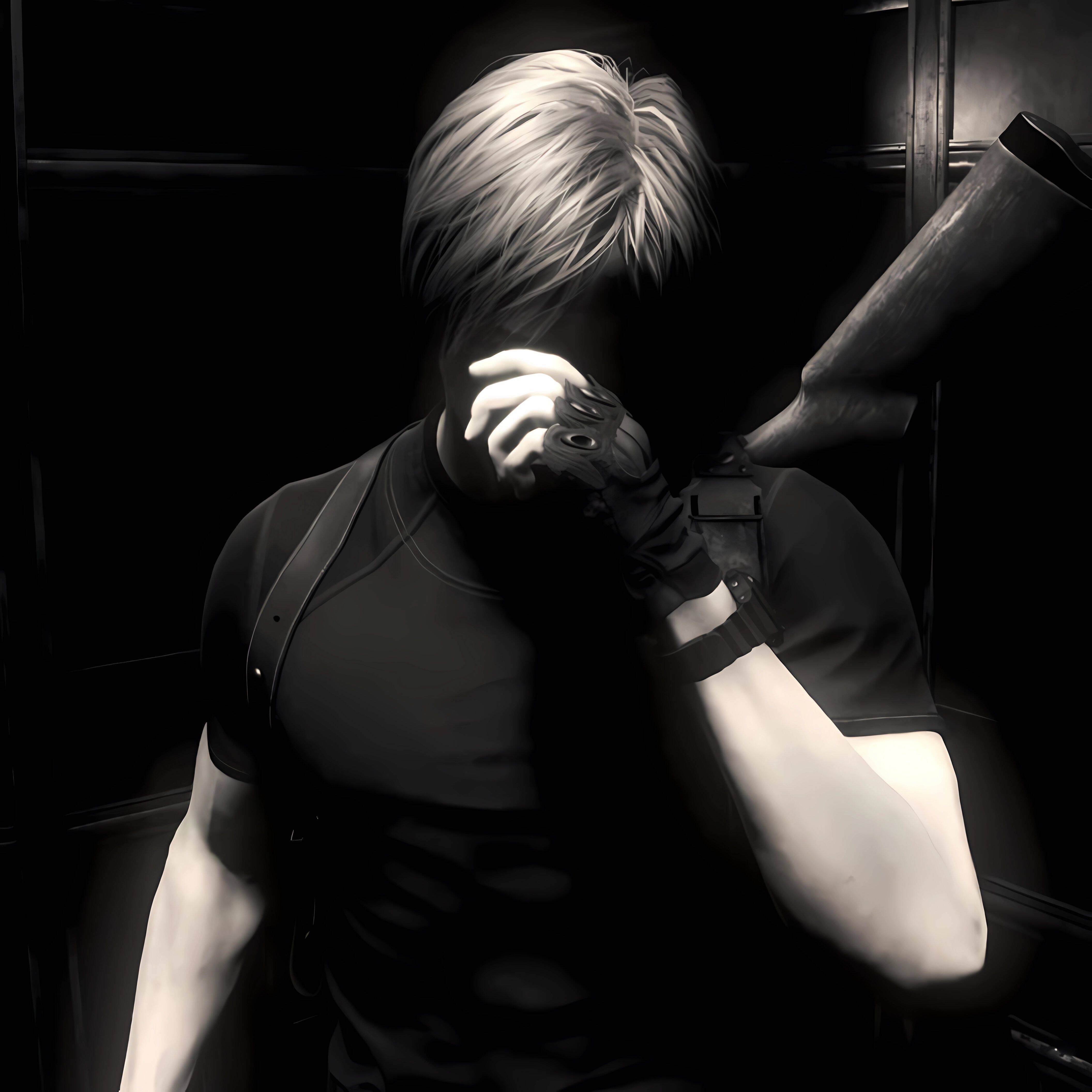 Emo pfp Profile Picture with Dark Style and Weapons