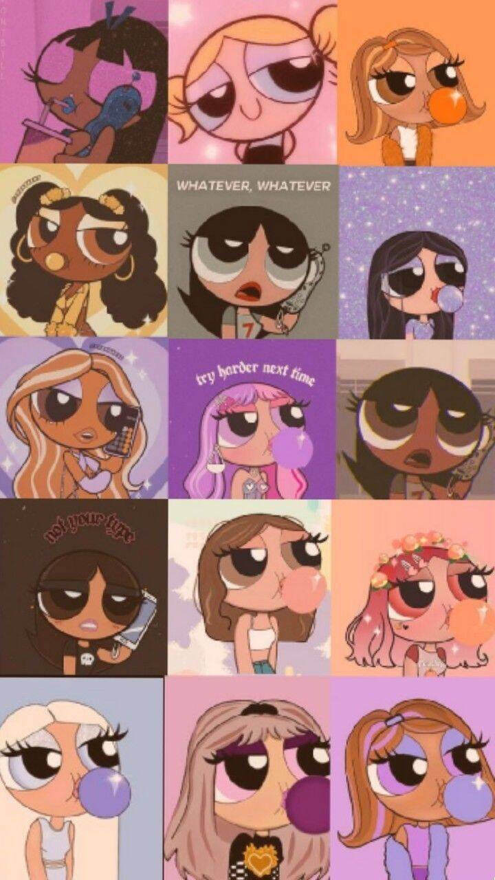 Girl​ Instagram pfp Profile Picture Cartoon Style