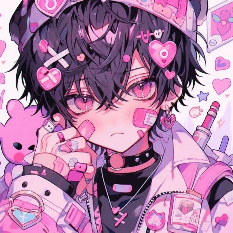 Femboy Pfp Profile Picture Kawaii Style with Heart