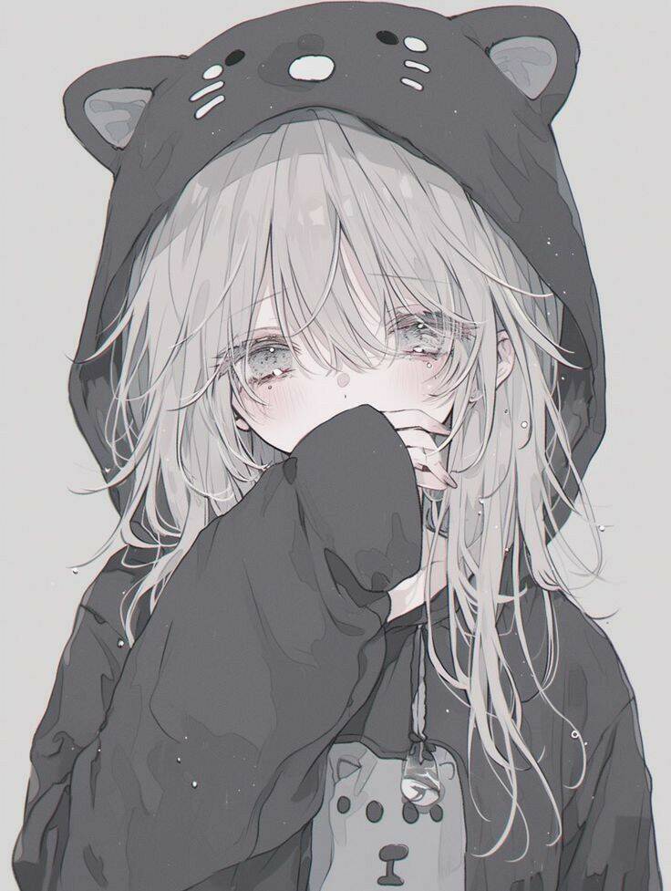 Femboy Pfp Profile Picture with Cat Hood