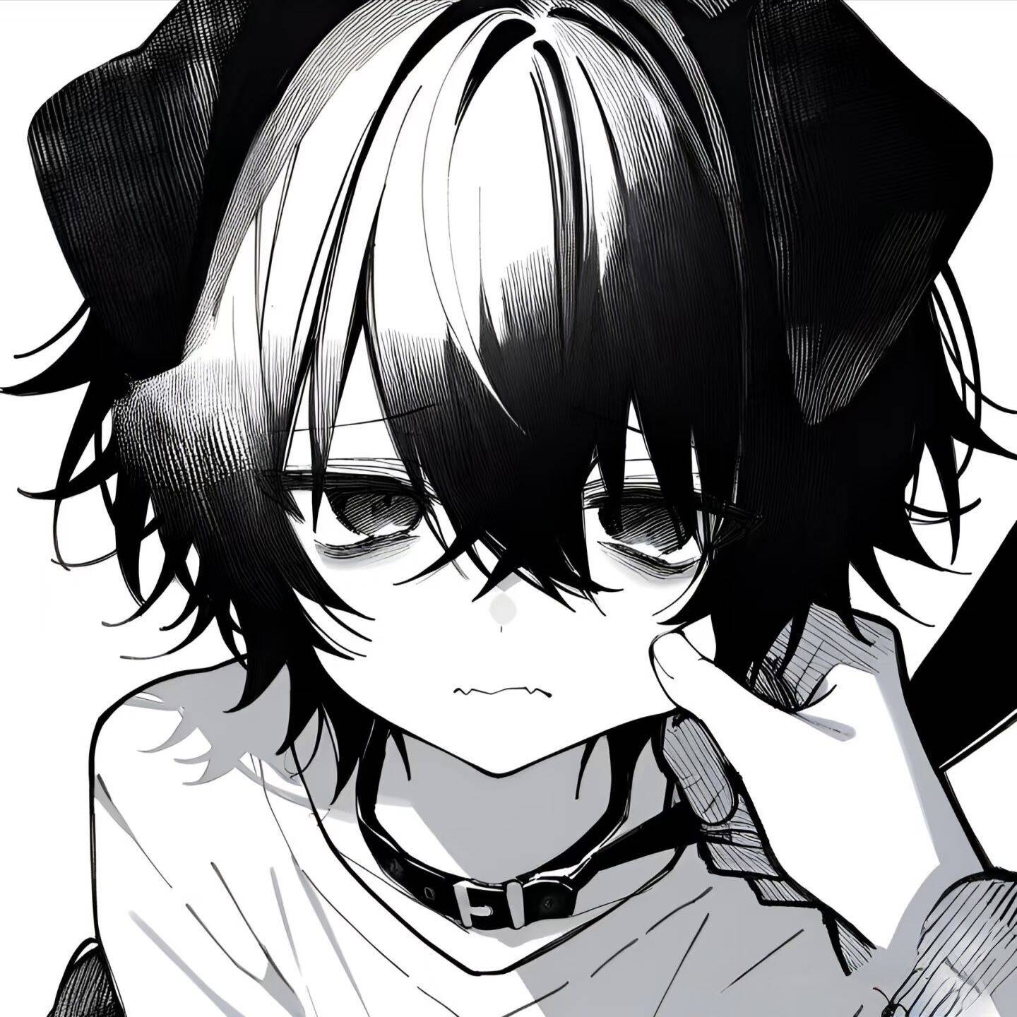 Femboy pfp Profile Picture with Cat Ears