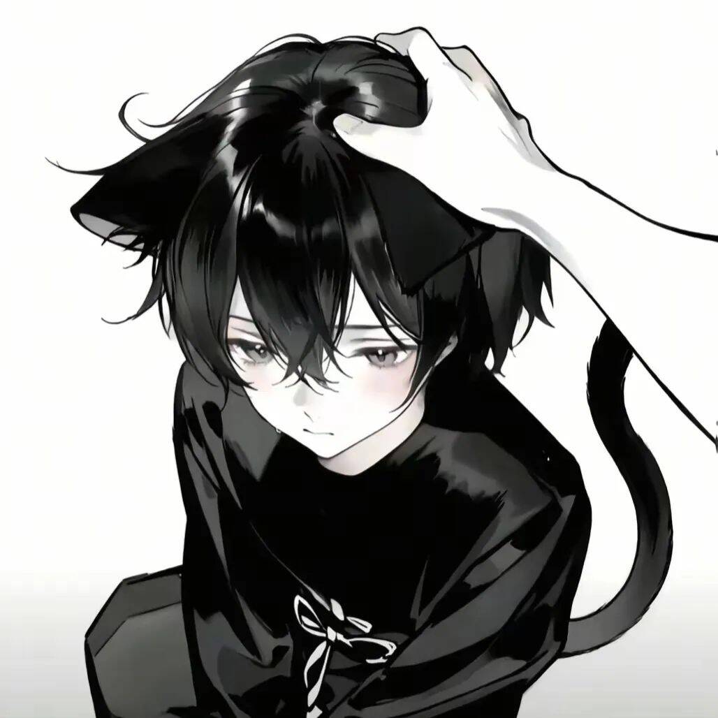 Femboy pfp Profile Picture with Cat Ears