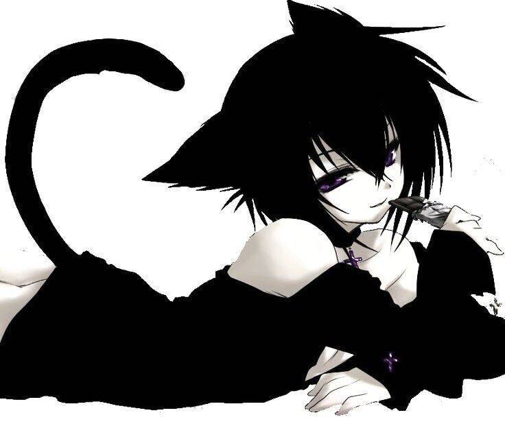 Femboy pfp Profile Picture with Cat Ears and Attractive Eyes