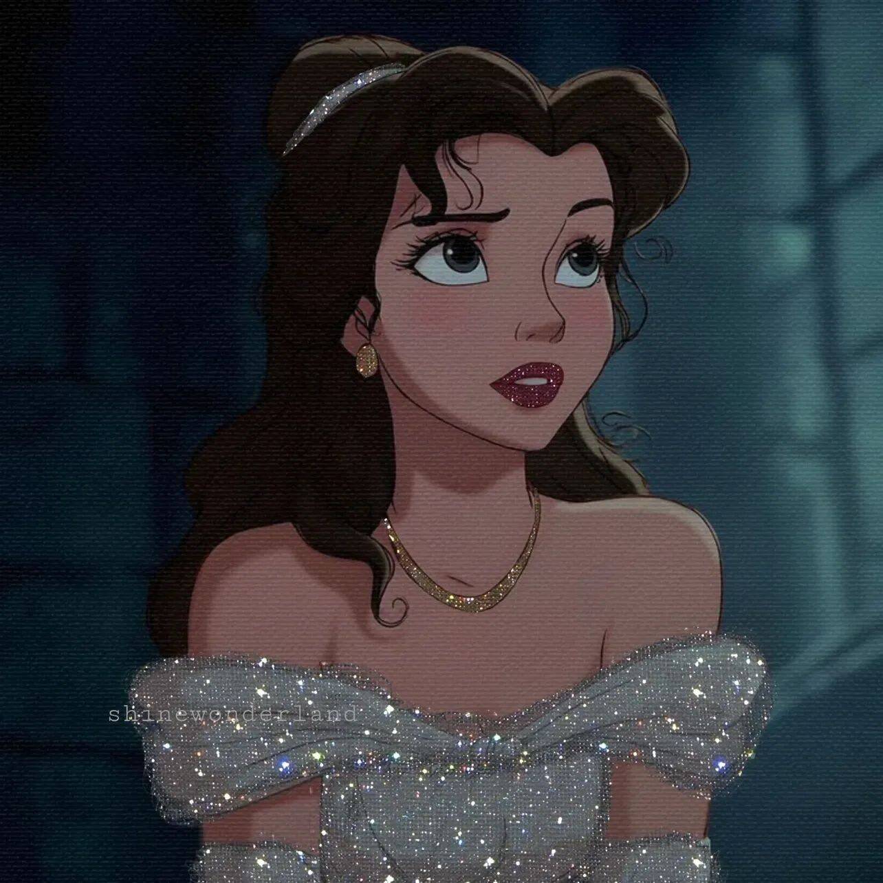 Girl​ Instagram pfp Profile Picture of Princess Drawing