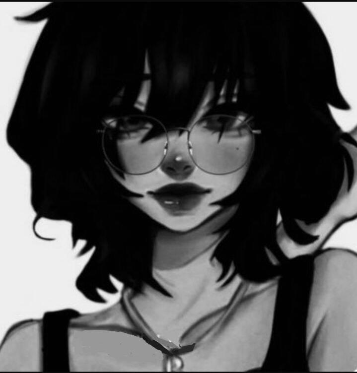 Feminine Pfp Profile Picture with Glasses for WhatsApp