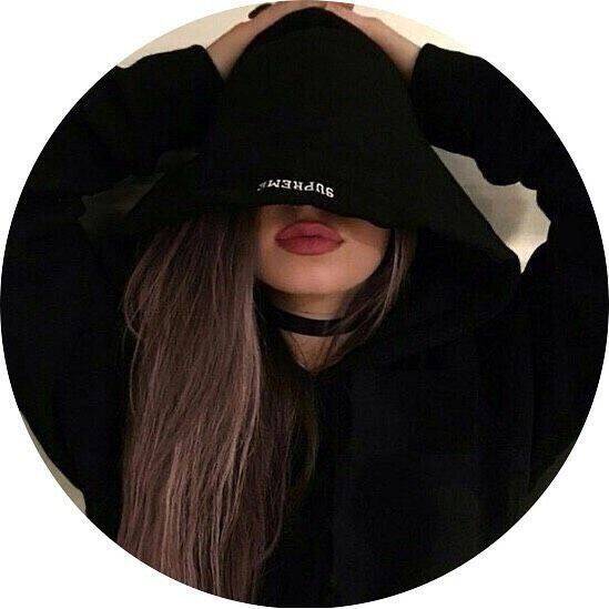 Girl​ Instagram pfp Profile Picture with Hoodie and Hood