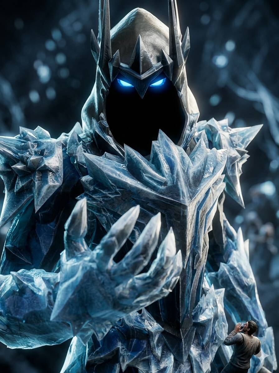 Fortnite Ice King with Shiny Armor pfp Profile Picture