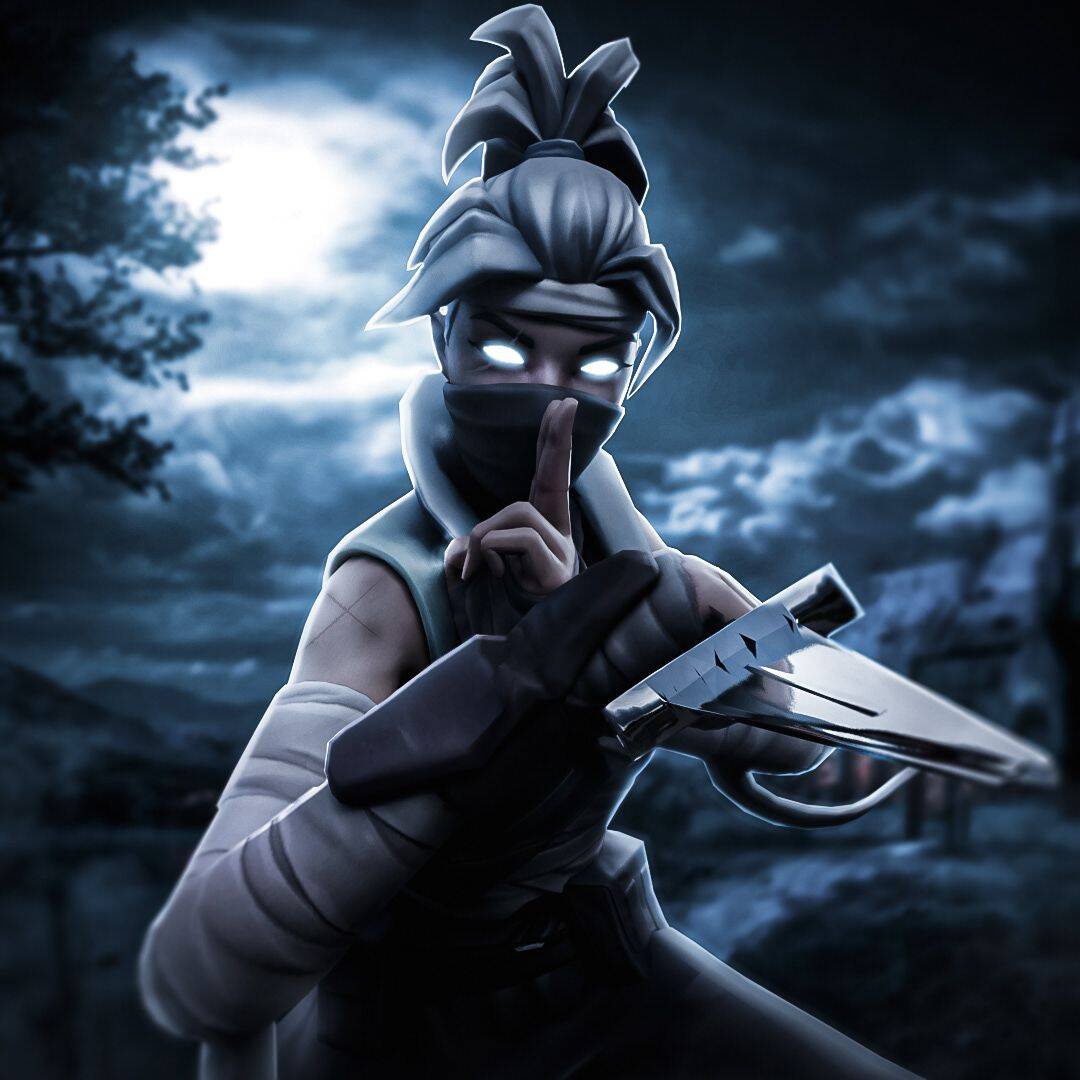 Fortnite Mysterious Ninja with Bow pfp Profile Picture