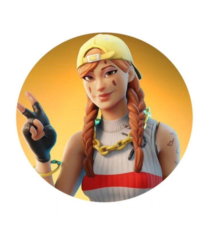 Fortnite Girl pfp Profile Picture with Braided Hair