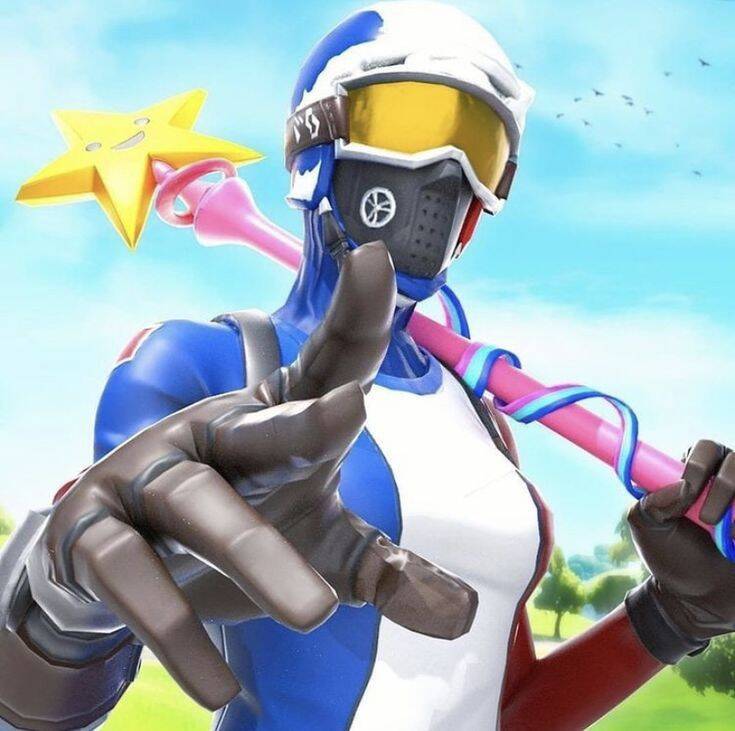 Fortnite pfp Profile Picture Tryhard with Star Stick