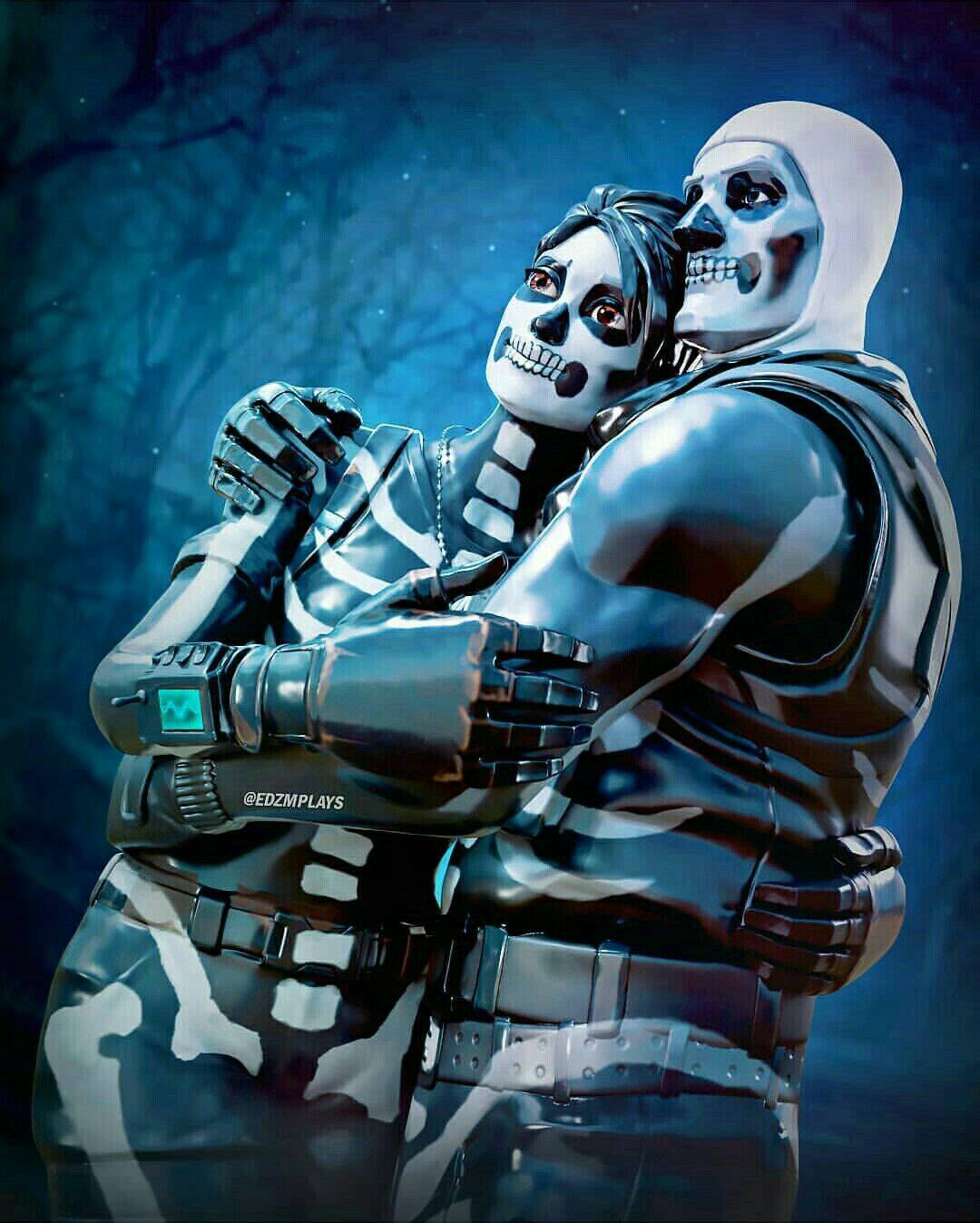 Fortnite Skeleton Couple pfp Profile Picture