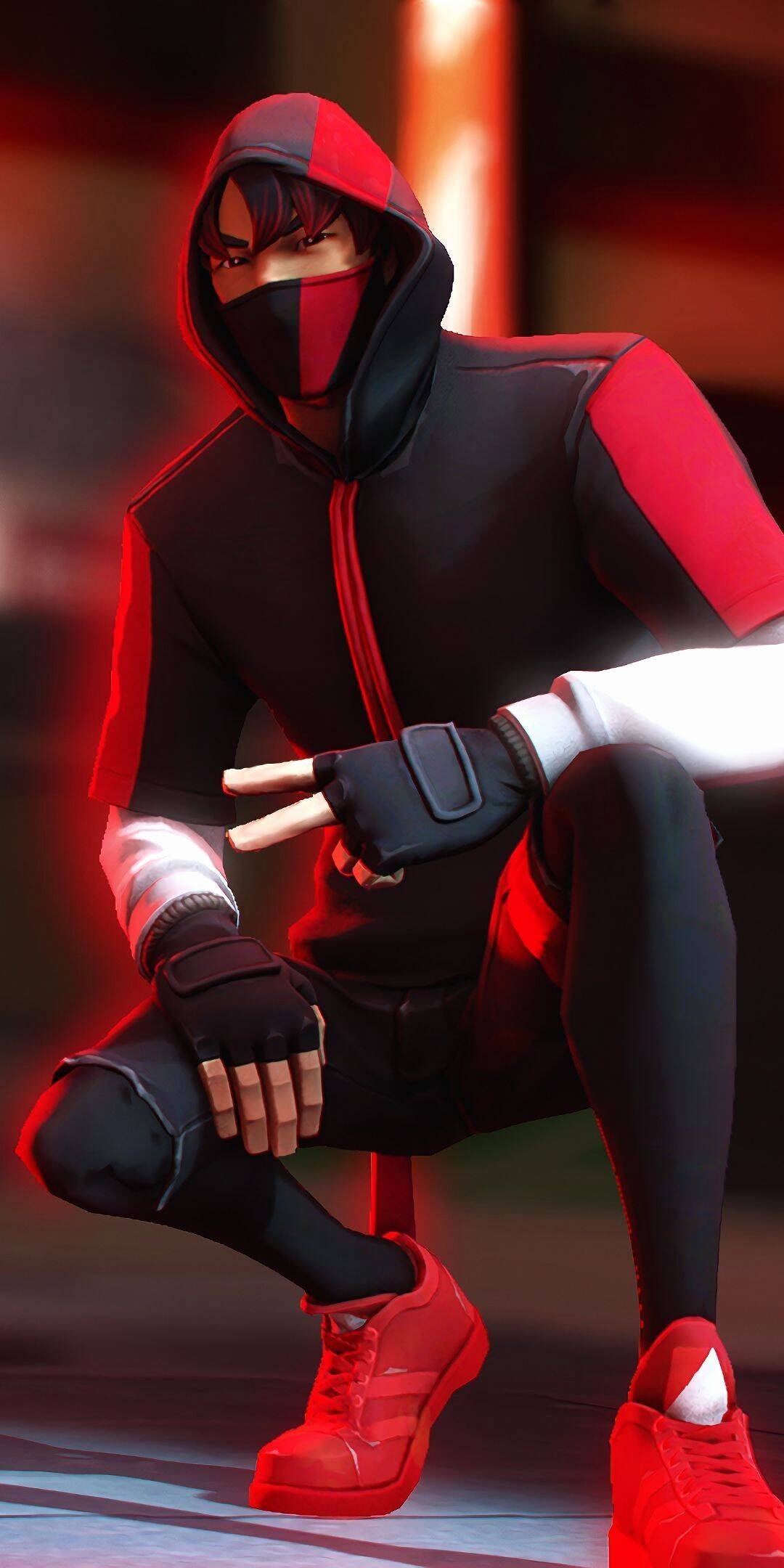 Fortnite Tryhard in Red Clothes pfp Profile Picture