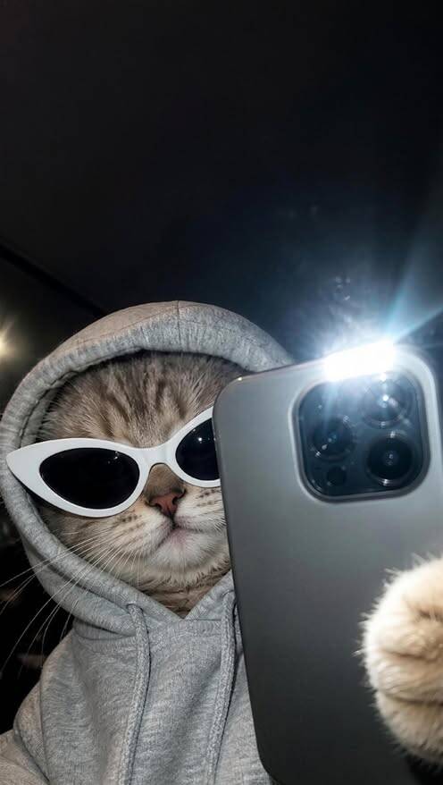 Funny Cat pfp Profile Picture with Sunglasses